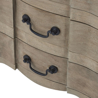 Copgrove 3 Drawer Bedside Table, Solid Wood