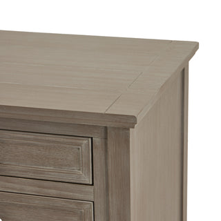 Serene Three Drawer Bedside Table