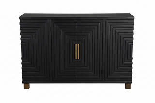 Lennox Black 2 Door Sideboard