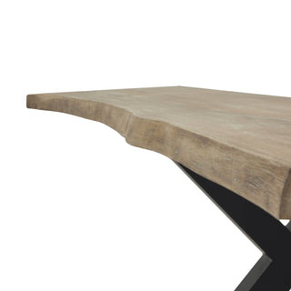 Light Acacia River Dining Table