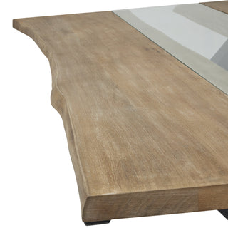 Light Acacia River Dining Table