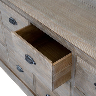 Haldon 12 Drawer Chest, Solid Wood