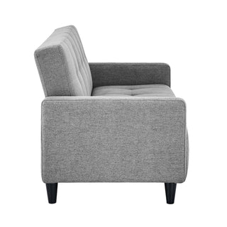 Alfie 3 Seater Grey Linen Storage Sofabed