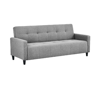 Alfie 3 Seater Grey Linen Storage Sofabed