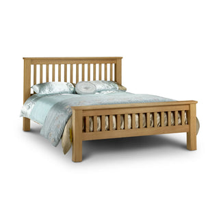 Amsterdam Oak Wood Bed