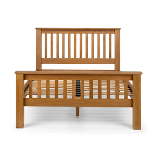 Amsterdam Oak Wood Bed
