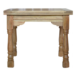 Solid Mango Wood Extendable Dining Table - Granary Royale