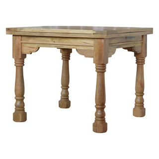 Solid Mango Wood Extendable Dining Table - Granary Royale