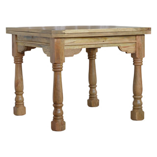 Solid Mango Wood Extendable Dining Table - Granary Royale