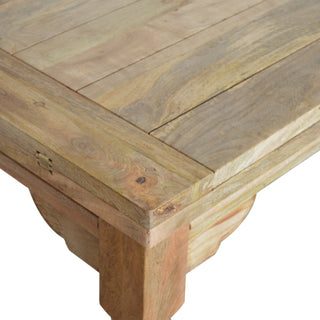Solid Mango Wood Extendable Dining Table - Granary Royale