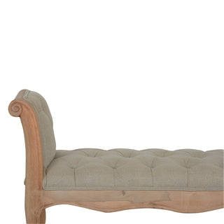 Mud Linen Bench French Bench