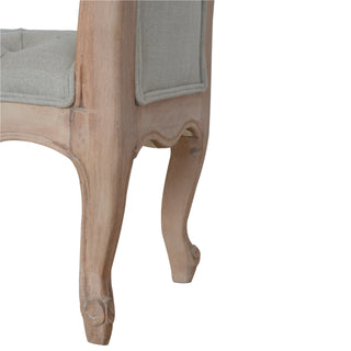 Mud Linen Bench French Bench