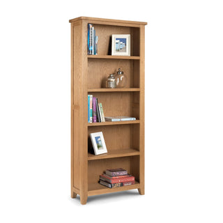 Astoria Tall Bookcase, Oak Wood