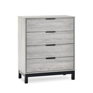 Bali 4 Drawer Chest - Grey Oak
