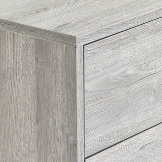 Bali 4 Drawer Chest - Grey Oak