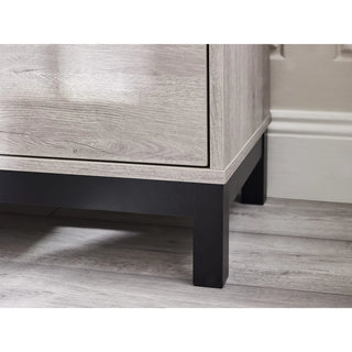 Bali 4 Drawer Chest - Grey Oak