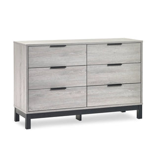 Bali 6 Drawer Wide Chest – Grey Oak