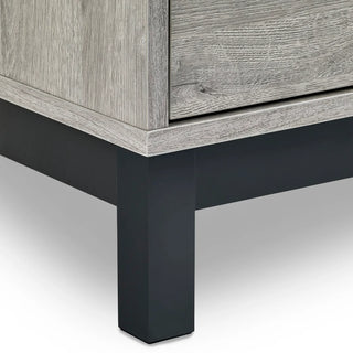 Bali 6 Drawer Wide Chest – Grey Oak
