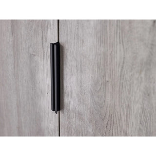 Bali 2 Door 1 Drawer Wardrobe - Grey Oak
