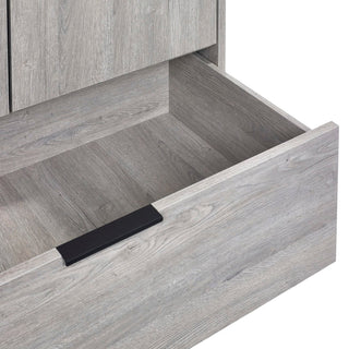 Bali 2 Door 1 Drawer Wardrobe - Grey Oak