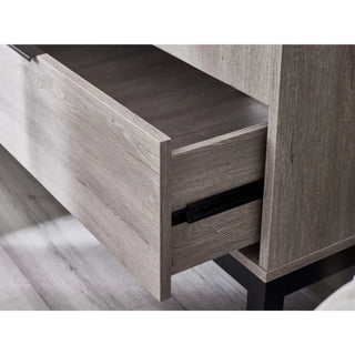 Bali 2 Door 1 Drawer Wardrobe - Grey Oak