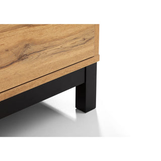 Bali 6 Drawer Wide Chest – Oak Finish