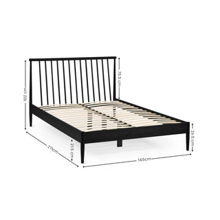 Belton Solid Oak Spindle Bed Frame