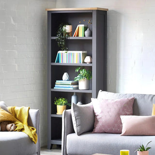 Bordeaux Tall Bookcase, Oak