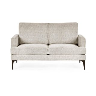 Carrera Oyster Cream Chenille 2-Seater Sofa
