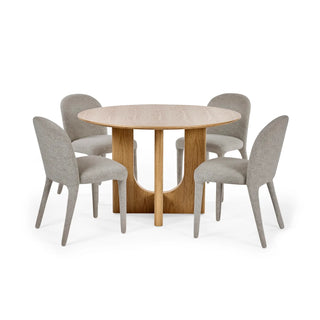 Cellini Solid Oak Round Dining Table