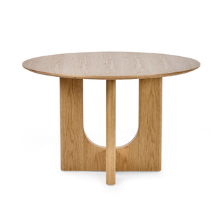 Cellini Solid Oak Round Dining Table