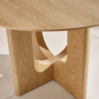 Cellini Solid Oak Round Dining Table