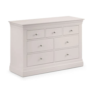 Clermont 4+3 Drawer Chest – White