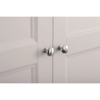 Clermont 2 Door 1 Drawer Wardrobe - Light Grey