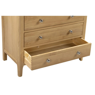Cotswold 4+2 Drawer Chest - Solid Oak