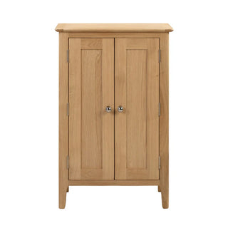 Cotswold Shoe Storage Cupboard, Oak Wood