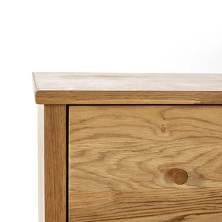 Coxmoor 3 Drawer Wooden Chest in Oak finish