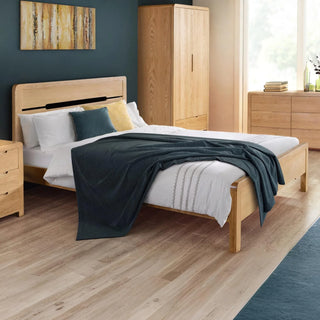Curve Bed, Oak Wood
