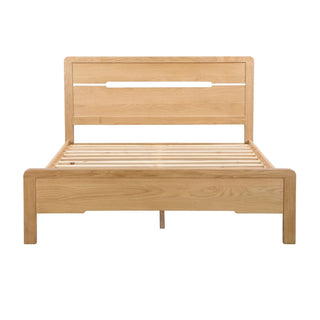 Curve Bed, Oak Wood