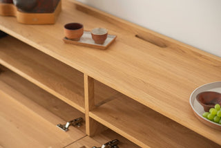 Raum Oak Wood TV Cabinet