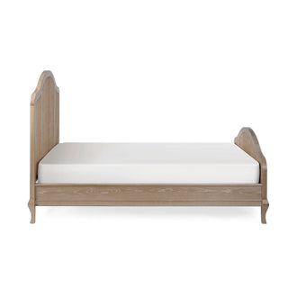 Fleur Rattan Bed, Solid Wood
