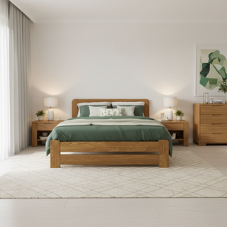 Harland Solid Wood Bed