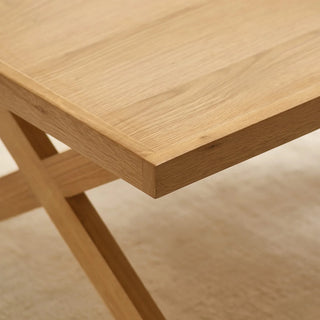 Haddon Oak Wood Coffee Table