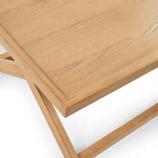 Haddon Oak Wood Coffee Table