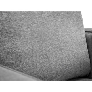 Hayward Chair - Grey Chenille Fabric