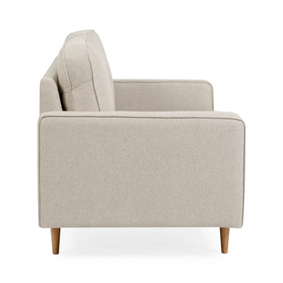 Henrietta 2-Seater Sofa in Beige Linen