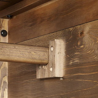 Heritage 2 Door Wardrobe, Reclaimed Wood