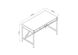 Chester Desk in Dark Oak Finish