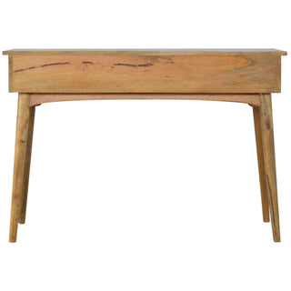 Nordic 3 Drawer Console Table in Oak Finish