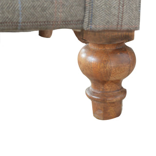 Chesterfield Sofa in Multi Tweed – 2 Seater